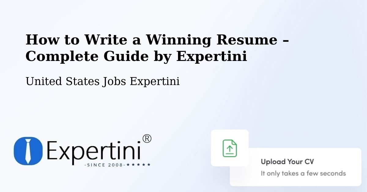 Resume Writing Guide for Job Seekers – Norton - Norton, United States Jobs Expertini